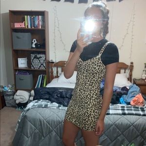 Cheetah mini dress